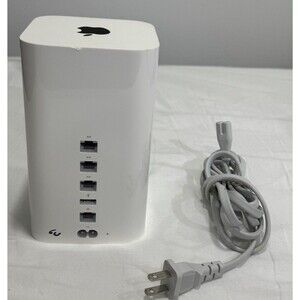 Apple AirPort Extreme Router Base A1521 6th Gen Dual Band Wi-Fi w/Power Cord